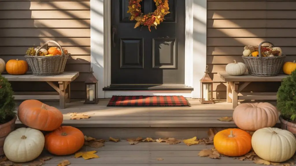 Eye-Catching Outdoor Pumpkin Displays