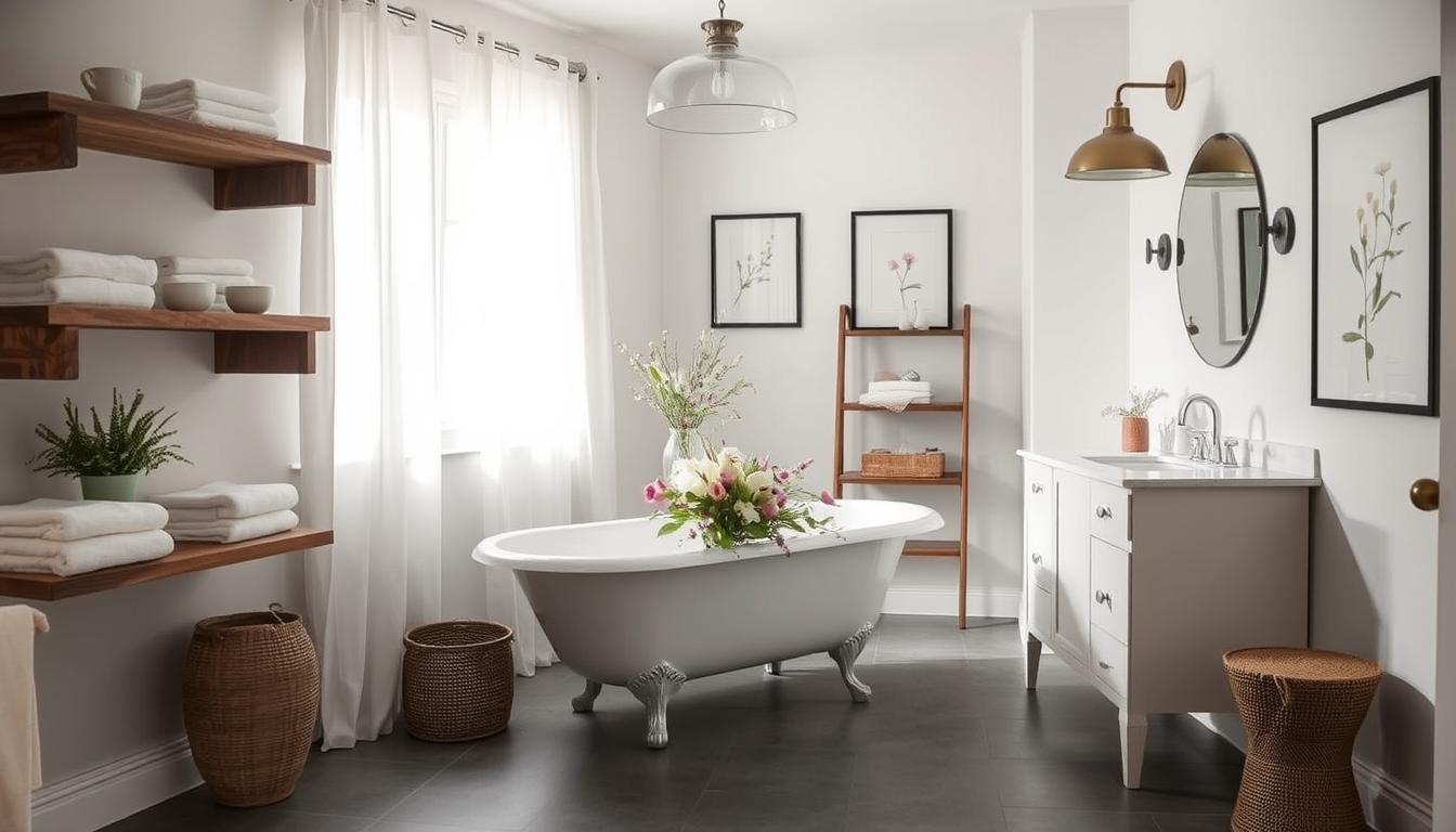 Bathroom decor ideas on a budget