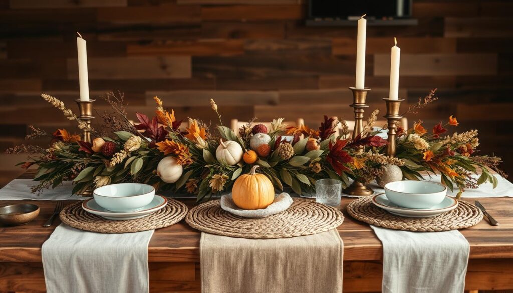 Boho fall tablescape inspiration