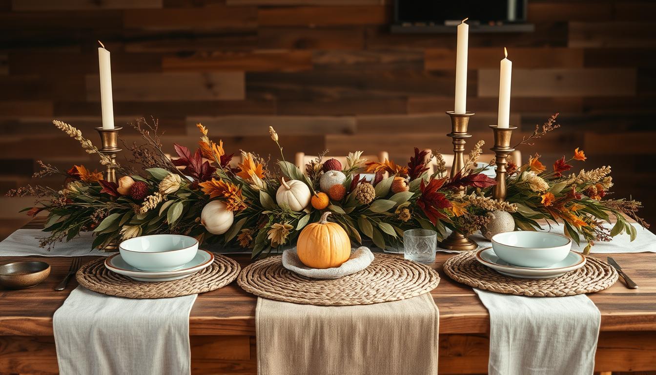 Boho fall tablescape inspiration