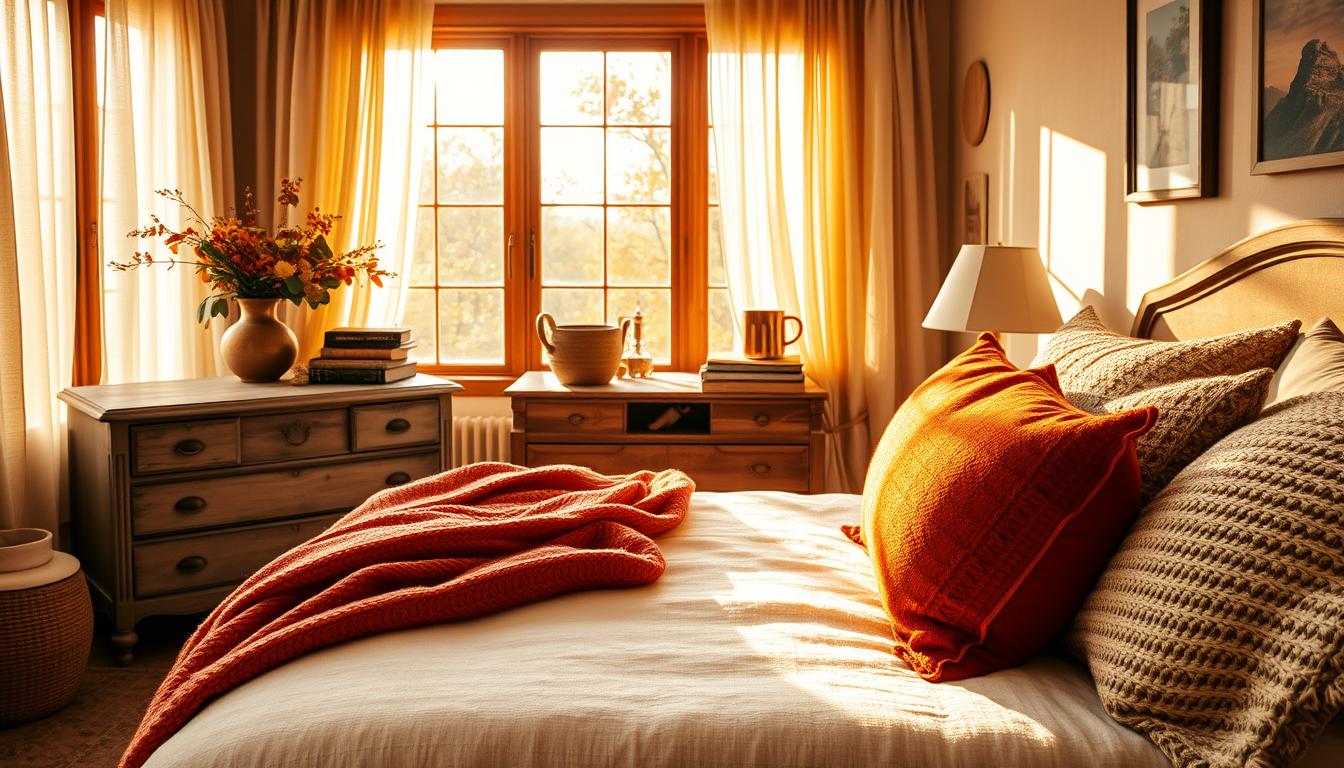 Fall bedroom color palette ideas