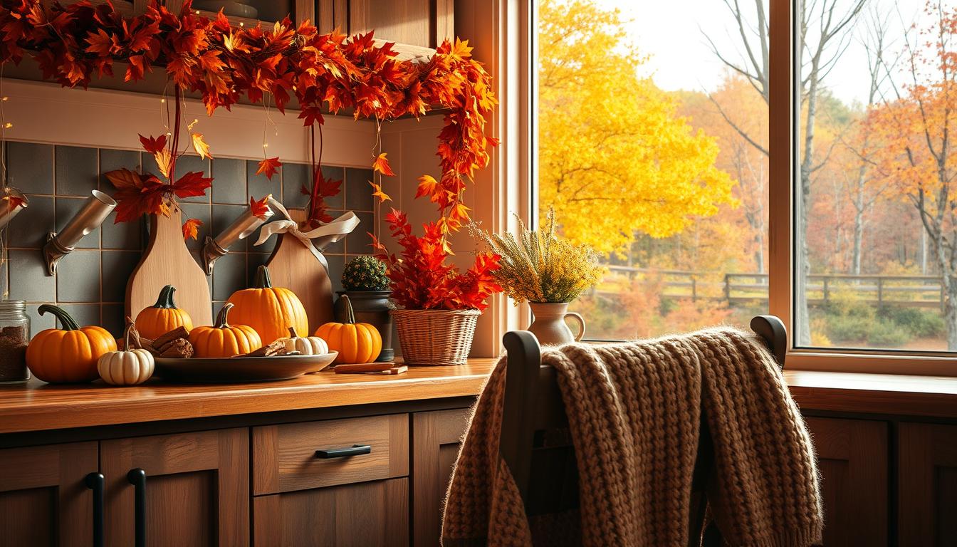 Fall kitchen decorating ideas