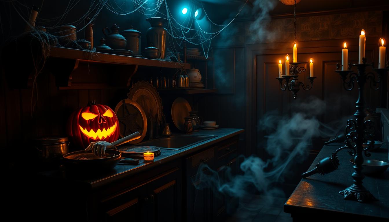 Halloween kitchen decorating ideas