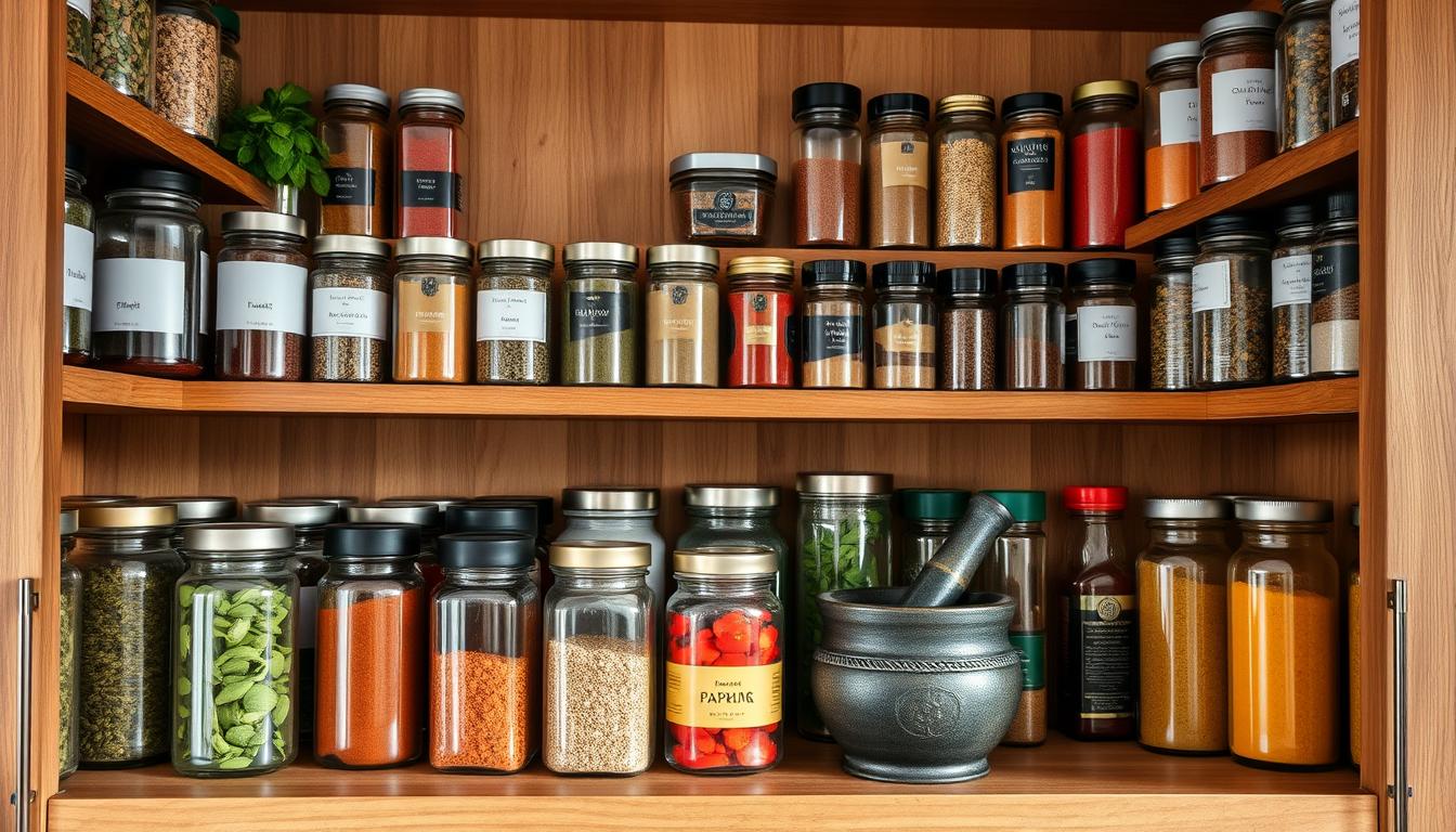 How to organize your spice rack