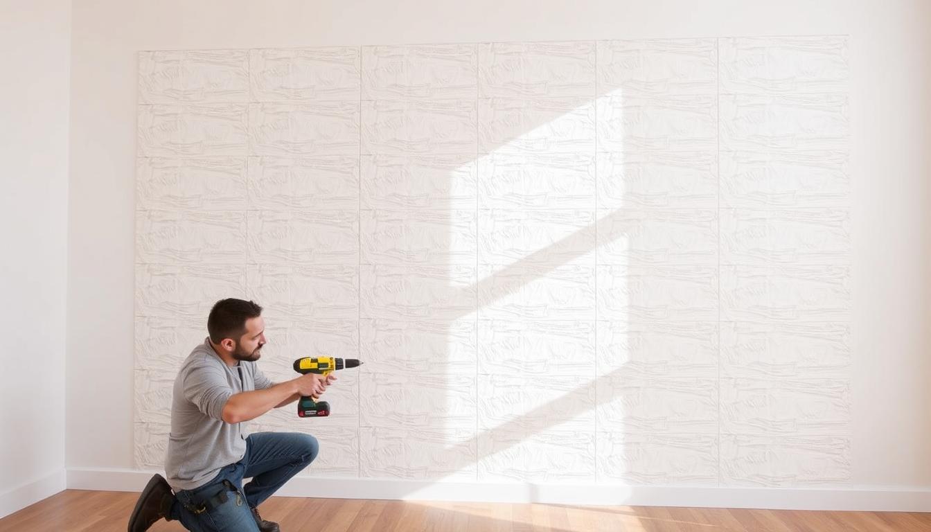 Installing and styling 3D wall panels
