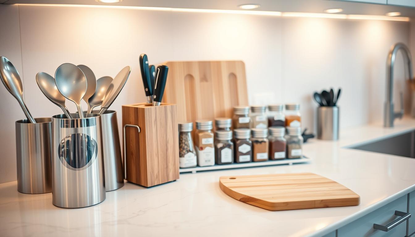 Kitchen countertop organizer must-haves