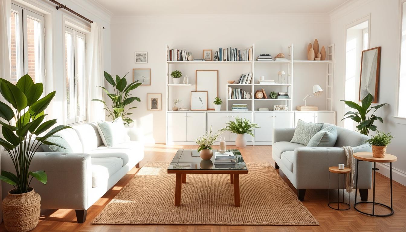 Spring cleaning home decor swap