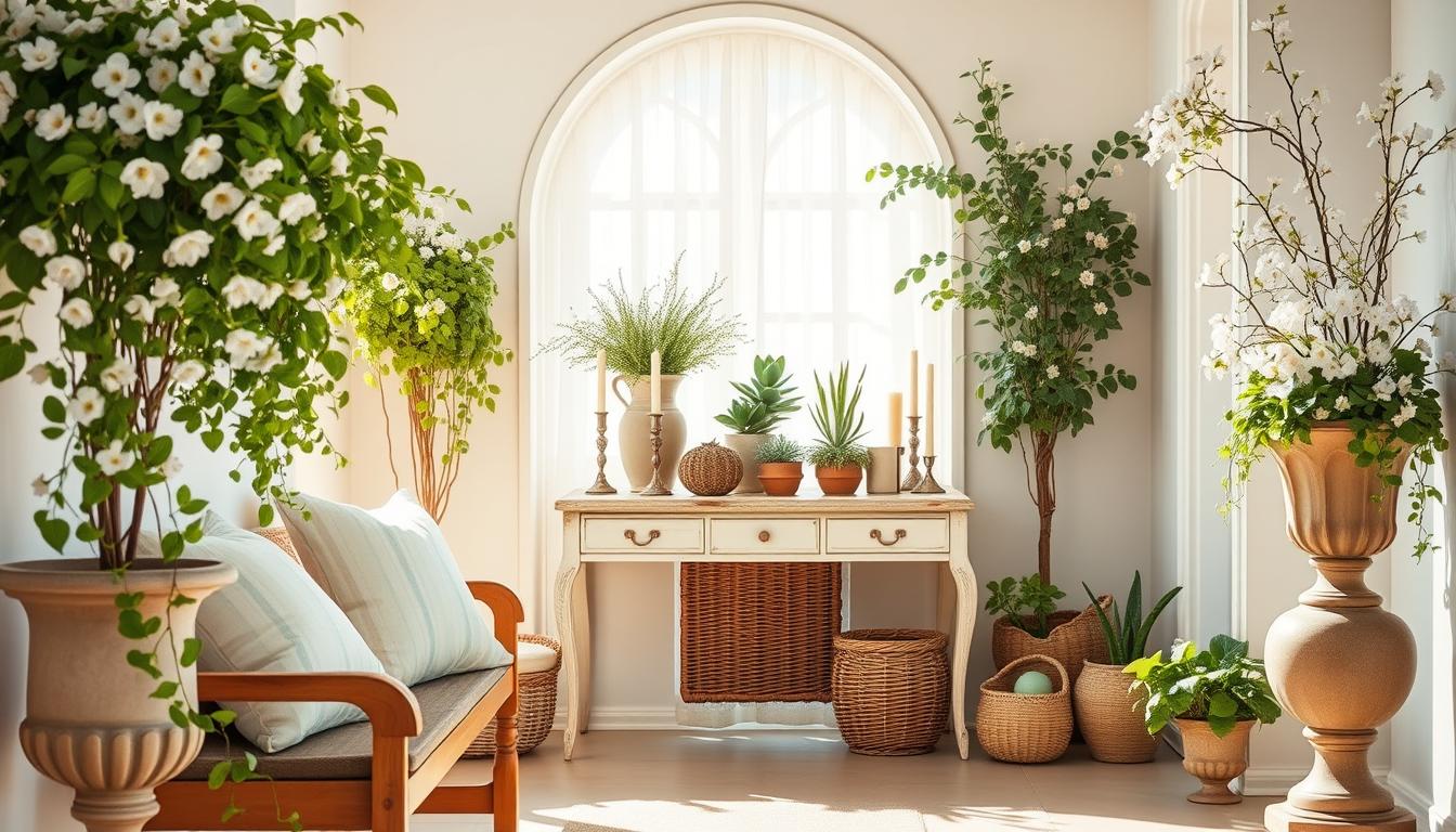 Spring entryway decor ideas