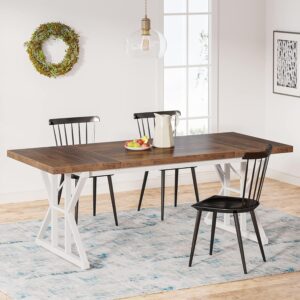 Tribesigns Farmhouse Dining Table