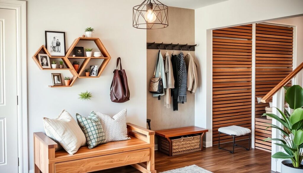 back-to-school entryway organization