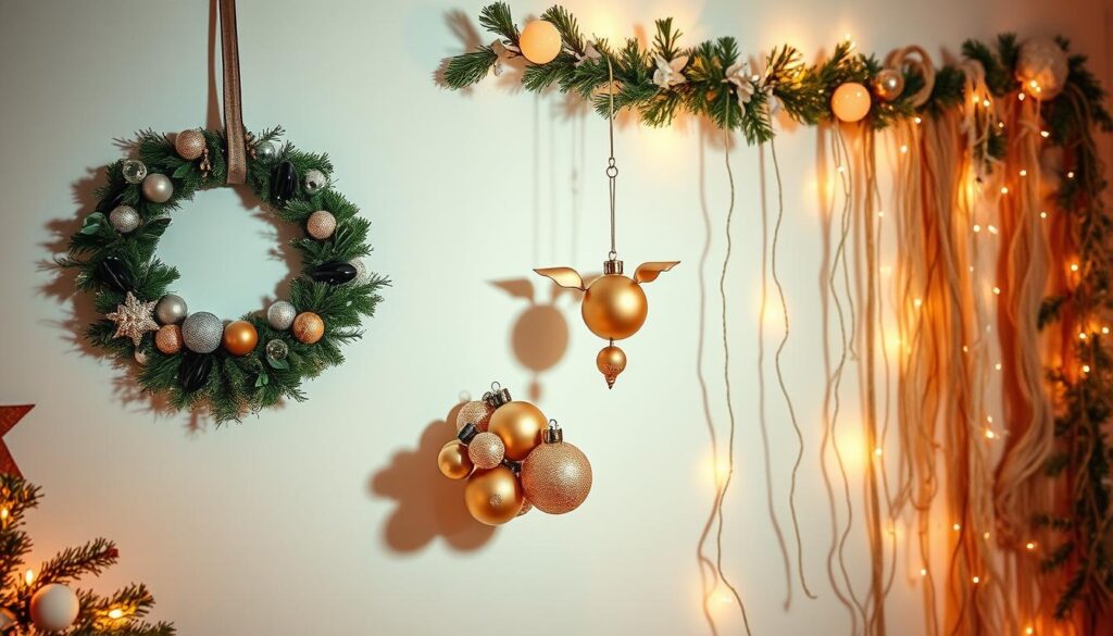 creative Christmas wall decorations