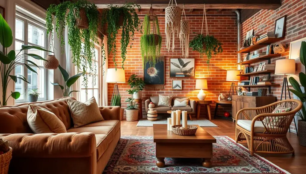 functional furniture in boho design