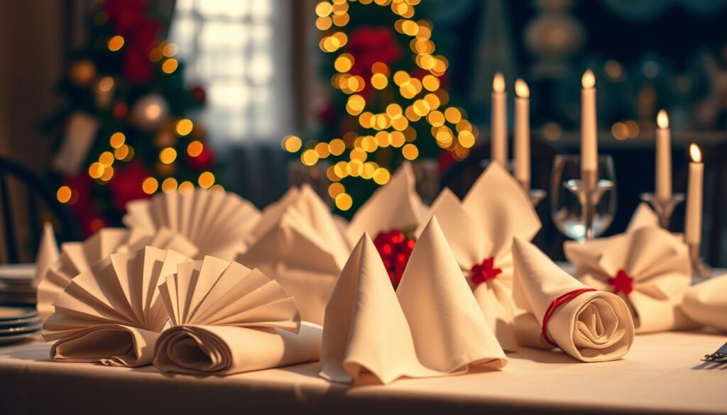 holiday party napkin folds holiday party napkin folds
