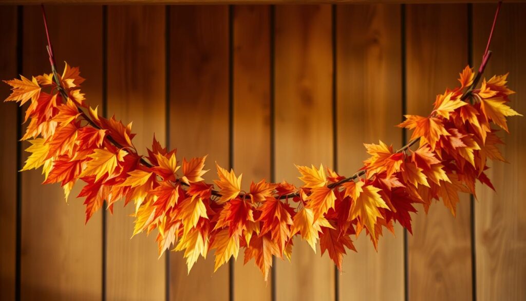 maintaining leaf garland