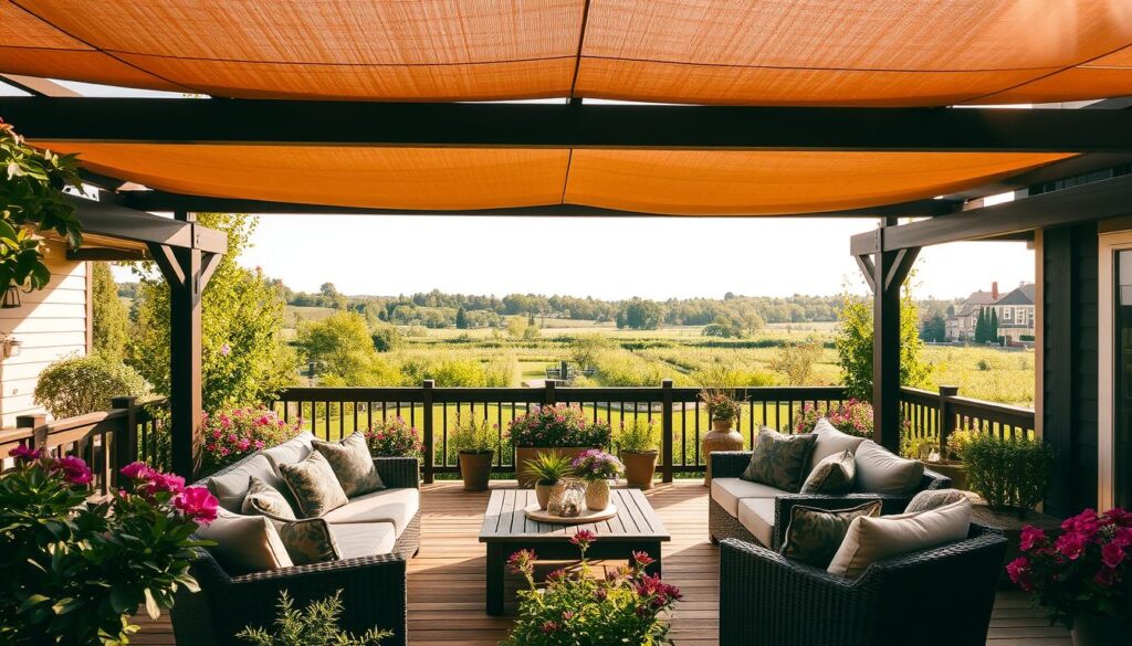 outdoor living areas