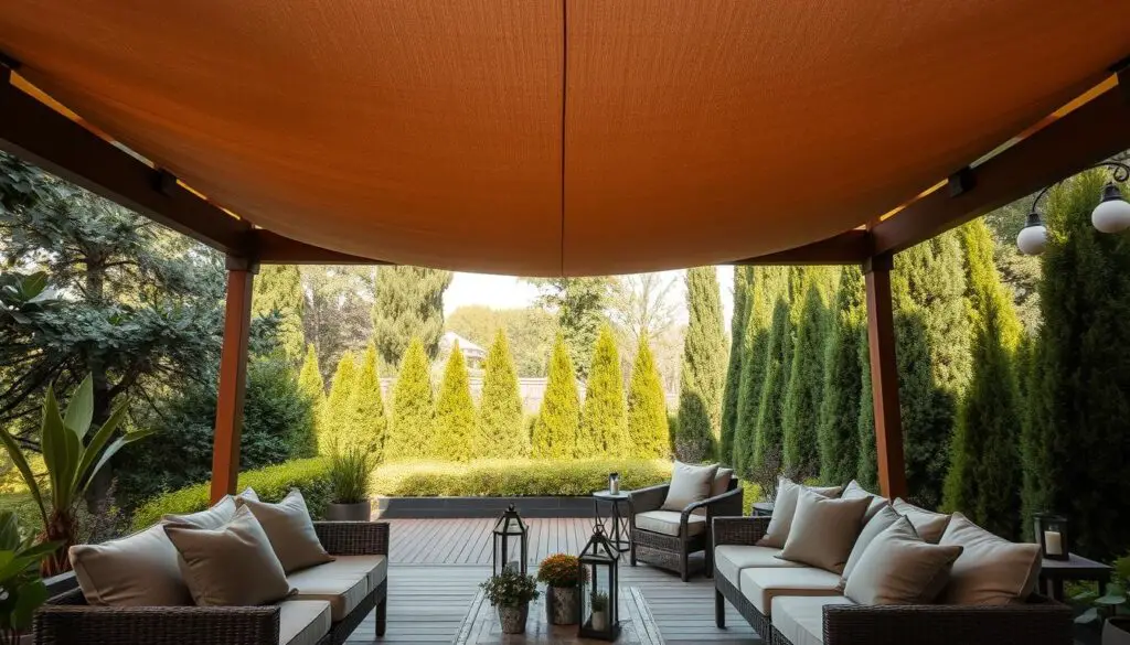 outdoor living space decor