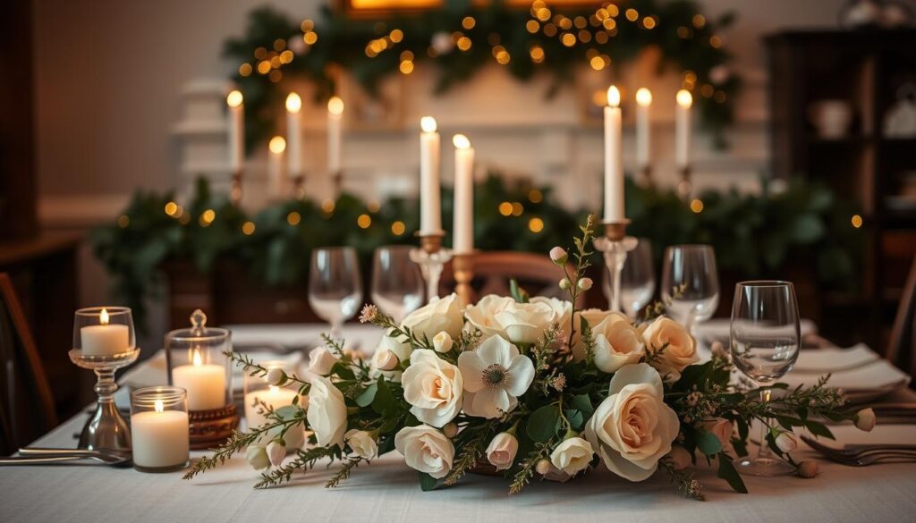 personal touches in festive table decor