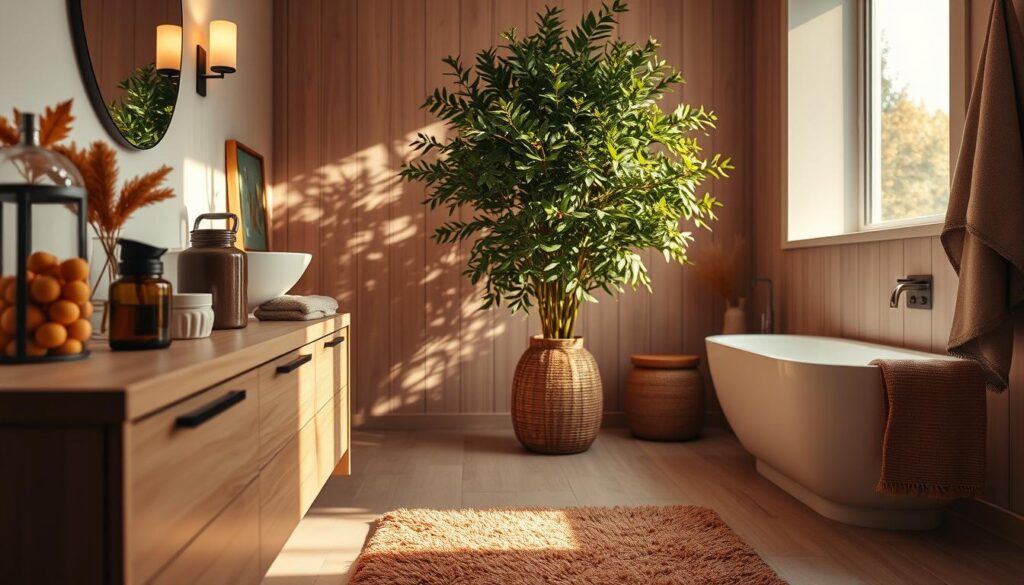 stylish fall bathroom accessories