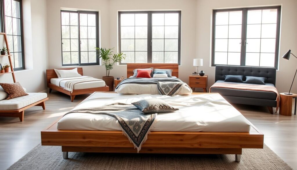 trendy bed frames