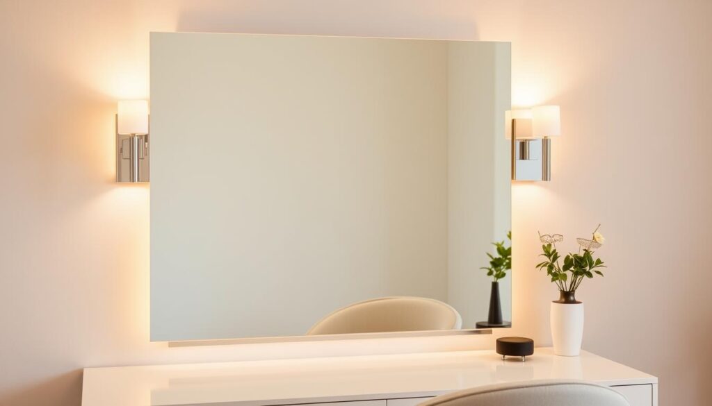 chic vanity mirrors