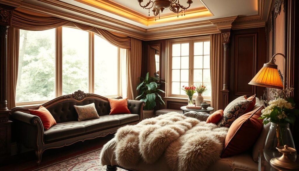 cozy bedroom benches
