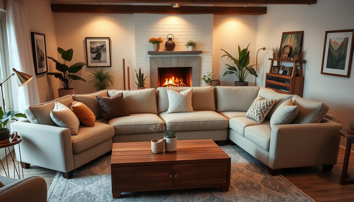 cozy sectional sofas