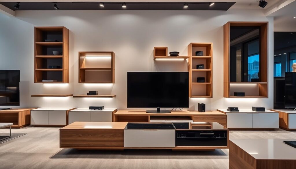 designer tv stands