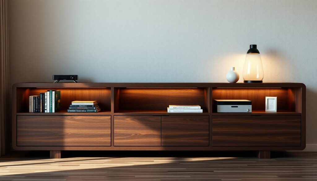 media console storage