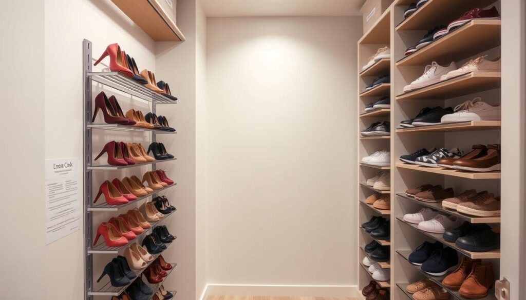 shoe storage options