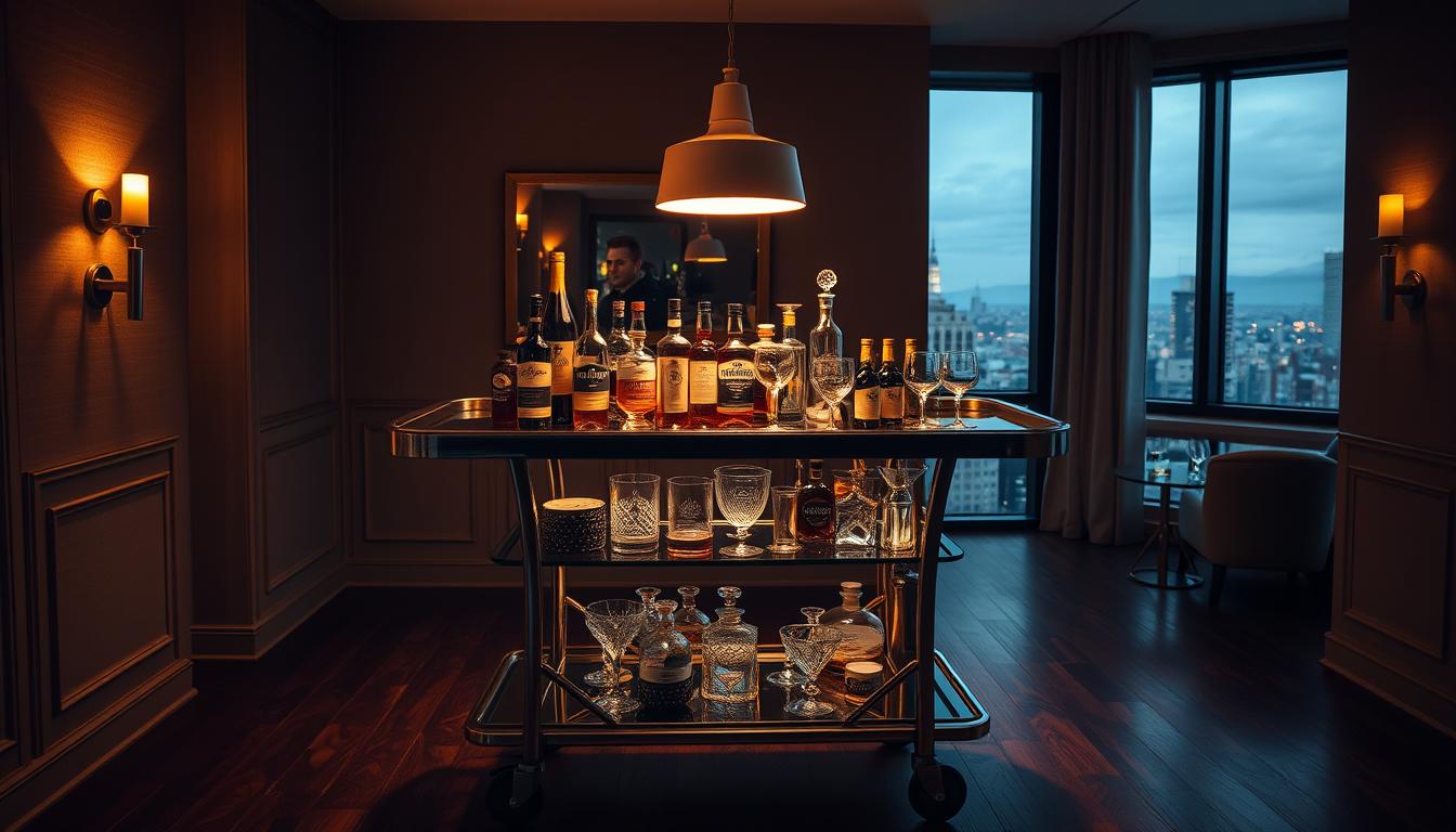 stylish bar carts